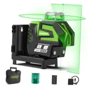 Self-Leveling Green Laser Level Cross Line with 2 Plumb Dots Laser Tool 7211CG