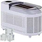Quick Freeze Ice Maker for Car Travel & Outdoor - Auto Shut-Off, Silent Operation, 8 Cubes per Batch, No Water Line Required (Ideal RV/SUV)(Purple)