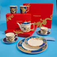 在飛比找Yahoo!奇摩拍賣優惠-#新年新款#明星同款#WEDGWOOD#東方傳奇系列#咖啡具