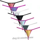 Men's Micro Bikini Skimpy Pouch Enhancing Lingerie Breathable G-String Underwear