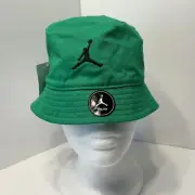 Nike Jordan JumpMan Bucket Hat Youth Boys/ Girls Lucky Green One Size 8-20 NEW