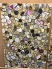 Natural Agate Coffee Table Top, Agate Geode Stone Center Table Top, Home Decor