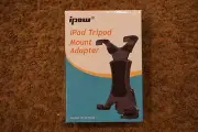 Ipow Tripod Monopod Universal Mount Adapter for iPad 360° Rotate 1/4"-20 Thread