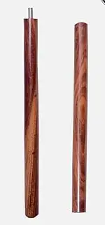 StretchNHeal Multipurpose Wooden Pranayama Stick – Lung Opener for Fuller Breathing - Posture Corrector and Flexibility Enhancer - Detachable Robust Yoga Pole