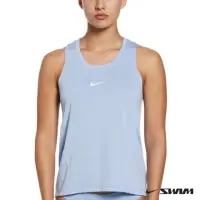 在飛比找momo購物網優惠-【NIKE 耐吉】SWIM 女泳裝 背心 水藍 NESSD3