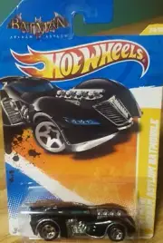 Hot Wheels Arkham Asylum Batmobile Black 2011 New Models 1:64 Scale New