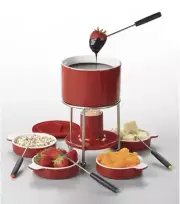 Casamoda Red Nesting Fondue Stacking Set