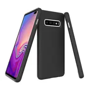For Samsung Galaxy S10+ Plus Case, Armour Black Protective Durable Phone Cover