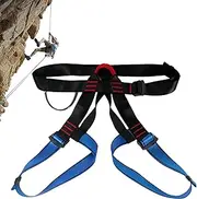 Climbing Safety Harness - Half Body Safety Harness Tree Climbing | Breathable Polyester Webbing Comfortable Security Equipment for Outdoor Protection