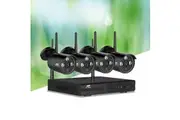 UL-tech Wireless CCTV Security System 8CH NVR 3MP 4 Bullet Cameras