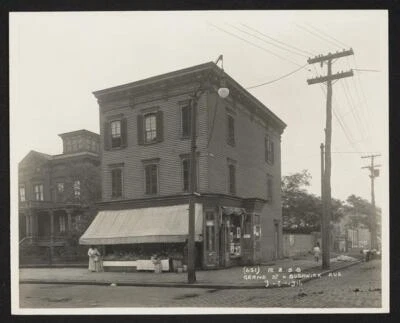 Grand Street and Bushwick Avenue Brooklyn New York 1920s Old Photo 1