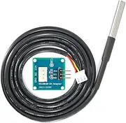 DS18B20 Temperature Sensor Module Kit Waterproof Digital Sensor Cable Stainless Steel Probe Terminal Adapter for Arduino