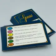 25 x Trivial Pursuit Question & Answer Cards • Wedding • Party • Ice Breakers