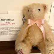 Japan Limited Production Steiff Teddy Bear Ume Flower Series