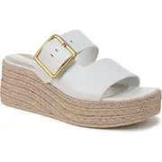 Franco Sarto Taziana Platform Sandal in White at Nordstrom, Size 9