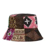 [Dries Van Noten] Dries Van Noten Patchwork bucket hat XS/S multicoloured
