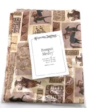 Keepsake Quilting Pompeii Medley #5060 Six Fat Quarters
