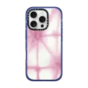 iPhone 16 Pro Impact Case MagSafe Compatible Purple Shibori