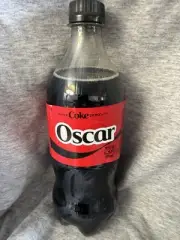 Share A Coke with Oscar 2025 Personalized Gift Coca Cola Bottle 20oz Zero