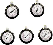 BESPORTBLE 5pcs Professional Water Pressure Gauge for Spa and Swimming Pool Connection Lightweight and Portable Design Durable and Reliable Pool Gauge Accessory