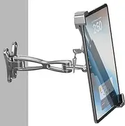 Anti-Theft Tablet Wall Mount for 9"-14" iPad, Foldable Tablet Security Stand & Locking Tablet Holder, 360° Adjustable Wall Arm Mount Compatible with iPad Pro13 Air Mini, Surface Pro, Galaxy Tab