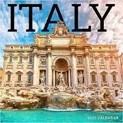 TF PUBLISHING 2025 Italy Wall Calendar - Large Grids for Appointments and Scheduling | Vertical Monthly Wall Calendar 2025 - Home & Office Organization - Thick Gloss Paper - 12"x12”