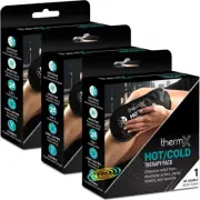 3x ThermX Hot/Cold Therapy Ice/Heating Gel Pack - Reusable, Microwave & Freezer