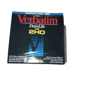 Verbatim DataLife High Density 3.5” Disks MF-2HD 10 Diskettes NEW & SEALED IBM