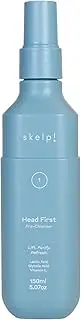 skelp!™ Head First Pre-Cleanser – Lightweight, Deep-Cleansing Scalp Treatment with Vitamin C, Lactic Acid, Glycolic Acid, and Fruit Extracts to Remove Build-Up and Prepare Hair for Shampoo, 150ml