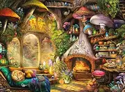 Buffalo Games - Aimee Stewart - Merry Mushroom Cottage - 1000 Piece Jigsaw Puzzle for Adults Challenging Puzzle Perfect for Game Nights - Finished Puzzle Size is 26.75 x 19.75