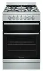 Westinghouse 60cm Dual Fuel Stainless Steel Upright Stove WFE612SC