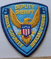 KNOX COUNTY SHERIFF SPECIAL FORCE TENNESSEE FABRIC PATCH