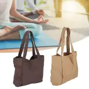 Canvas Tote Bag with Yoga Mat Carrier Women Yoga Pilates Gym Workout ShoulderBag