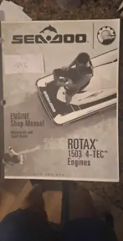 SEA-DOO 2005 4-TEC ROTAX ENGINE SERVICE REPAIR SHOP MANUAL 219100214 loc1856
