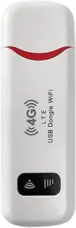 NAUXIU 4G LTE USB Router with SIM Card Slot, Mini WiFi Mobile Hotspot Gathering For Travel Vacation Rentals Camping