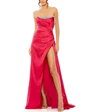 Mac Duggal Trumpet Gown 2 NoColor