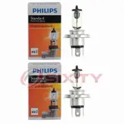 2 pc Philips High Low Beam Headlight Bulbs for Fiat Bravo Linea Palio Panda mp (for: Fiat)