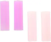 Ipetboom Nipper Protective Sleeve Set 4pcs for Nail Cuticle Scissors Secure Scissor Cap Accidents-proof for Daily Use ()