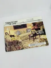 VOGUE Patterns For Living 1711 Living Room Design, Sofa, Chairs, Pillows,