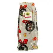 THE GRINCH DR SEUSS CHRISTMAS 50"X70" GRAY HOLIDAY PLUSH OVERSIZED THROW BLANKET