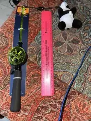 Cat Toy Fishing Pole Reel, Panda Bait Brand New Interactive Toy Plush Toy Teaser