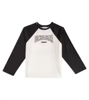 [Dolce & Gabbana Kids] Dolce & Gabbana Kids Logo cotton T-shirt Y 14 white