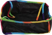 Hoement Stroller Organizer Bag Baby Stroller Storage Bottom Basket Large Capacity Polyester Fashionable Oxford Easy to Carry