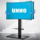Floor TV Stand Tall Corner TV Mount Stand Bracket Shelf 32-65" Universal Swivel