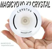 magic yoyo k2 crystal responsive yo-yo for beginners white professional
