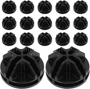 BESPORTBLE Plastic Storage Cube Connectors 20pcs Pet Cage Clips Wire Shelving Connectors Quick Release Buckles