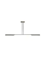 Coates 2 Light LED Colour Switching Linear Pendant in Polished Chrome