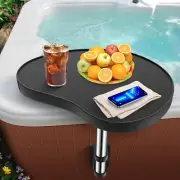 Hot Tub Tray,Hot Tub Drink Holder 360° Rotation,Non-Slip Heavy Duty Hot Tub Tabl