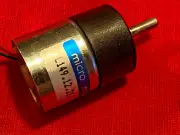 Micro Motors 12 V Brushed DC Geared Motor L149.12.21 Speed 80 rpm w/connector