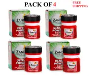 4X ZANDU ULTRA POWER Balm 8ml CoughCold Headache Body Muscle Joint Pain FREESHIP